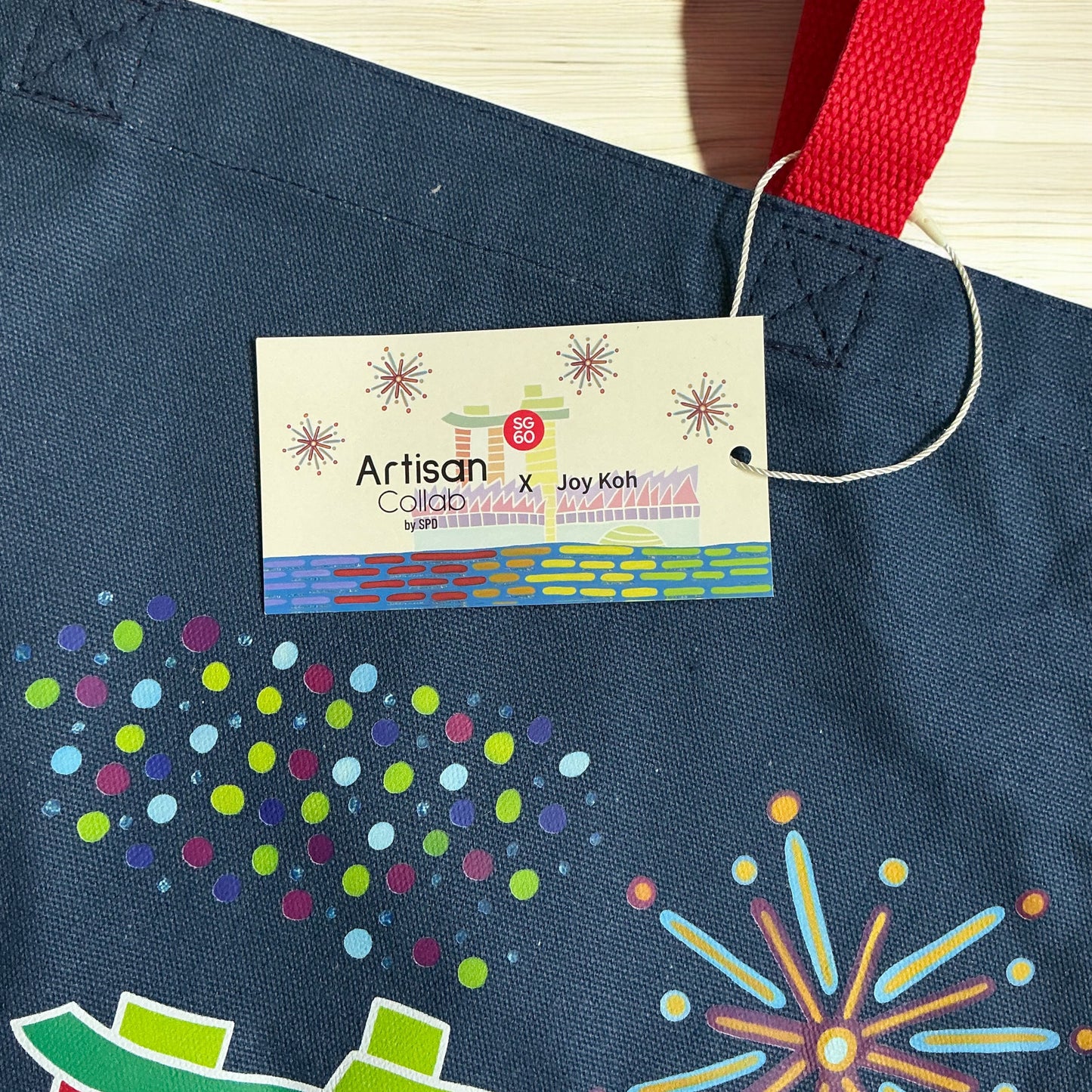 The Festive Bayfront Tote Bag (full colour)