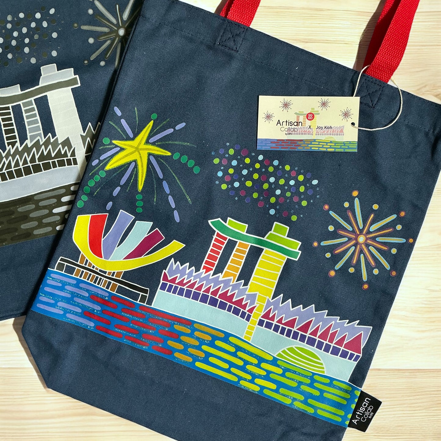 The Festive Bayfront Tote Bag (full colour)