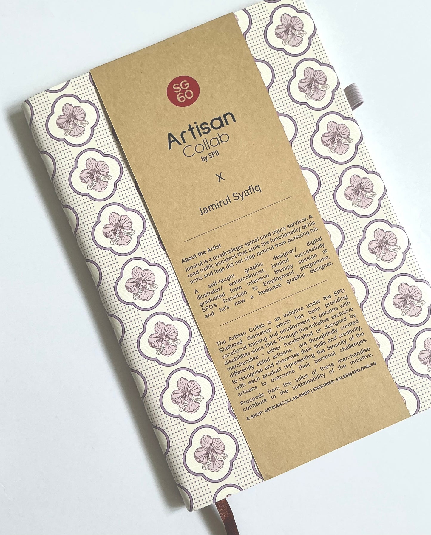The Vanda Miss Joaquim A5 Journal