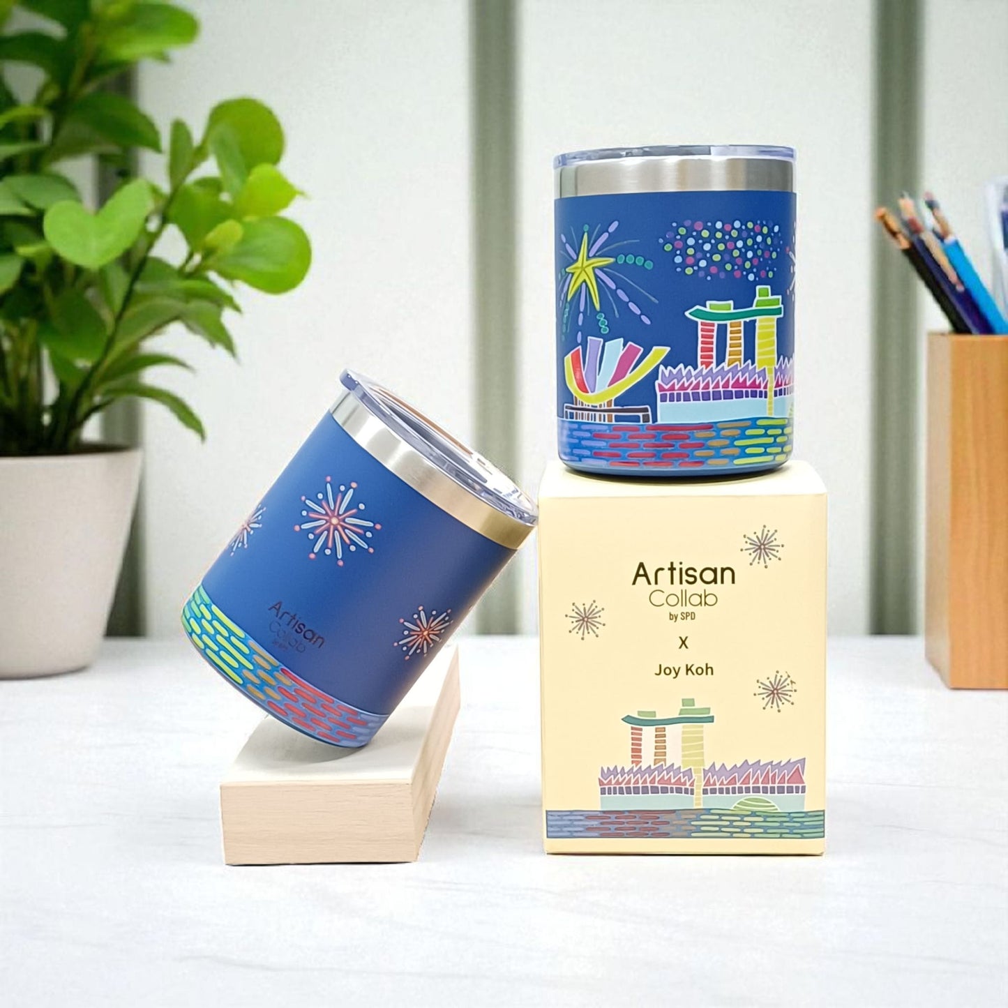 The Festive Bayfront Insulated Mug