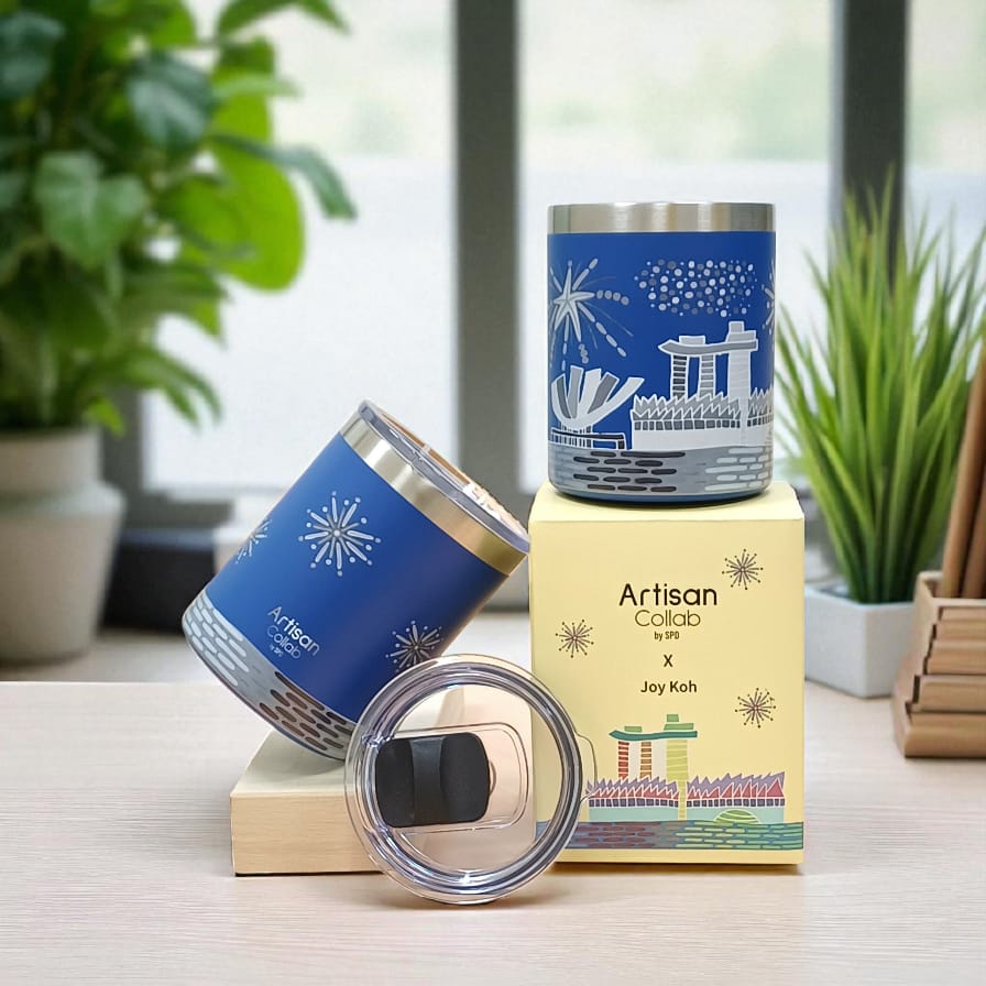 The Festive Bayfront Insulated Mug