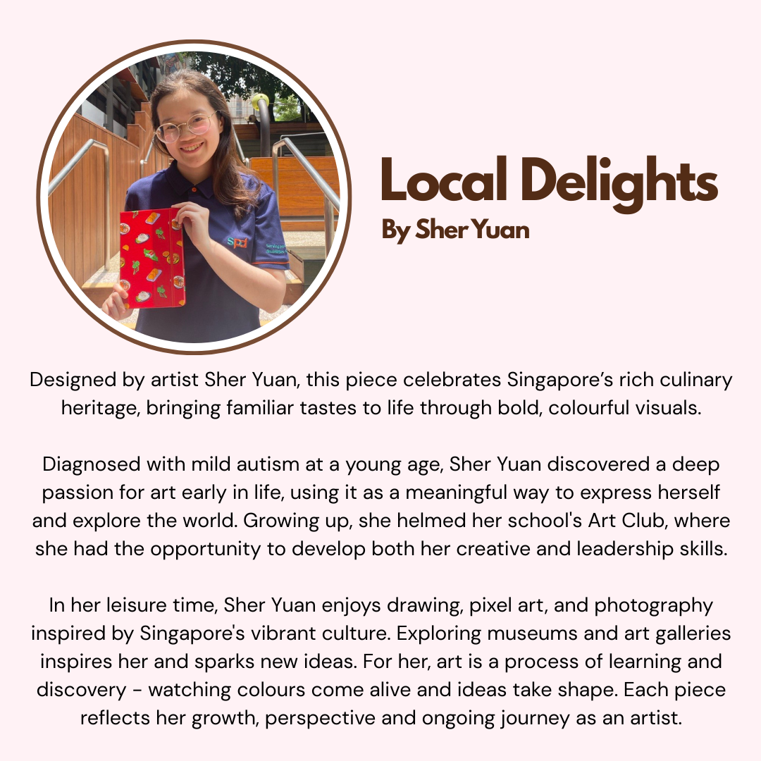 Local Delights A5 Hardcover Notebook