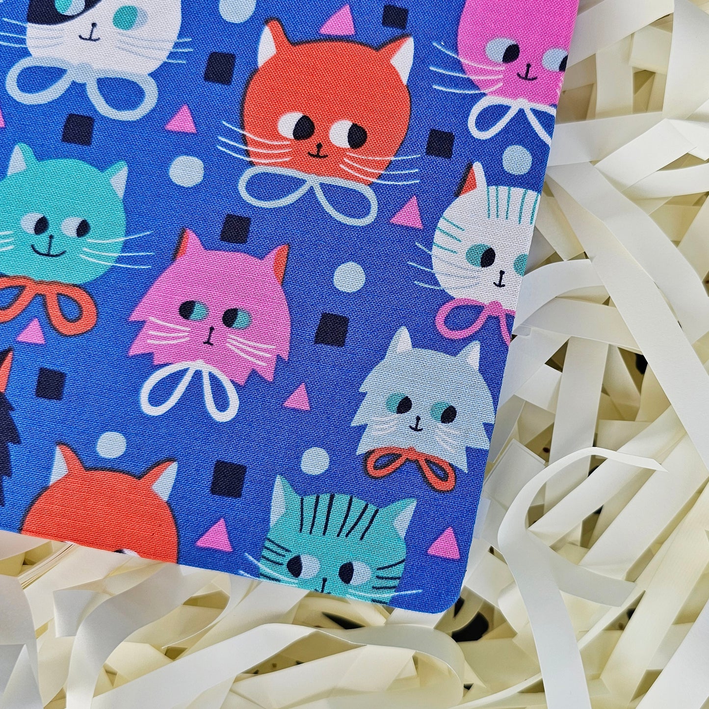 Fabric Hand Bound Journal Are You Kitten Me