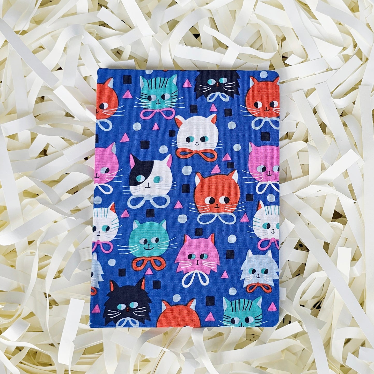 Fabric Hand Bound Journal Are You Kitten Me