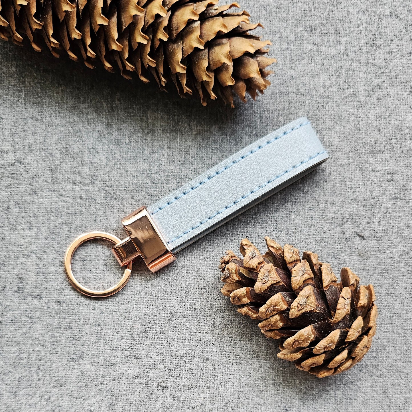 Animal Friendly Leather Key Fob