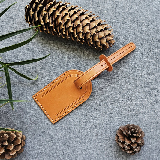 Leather Luggage Tag