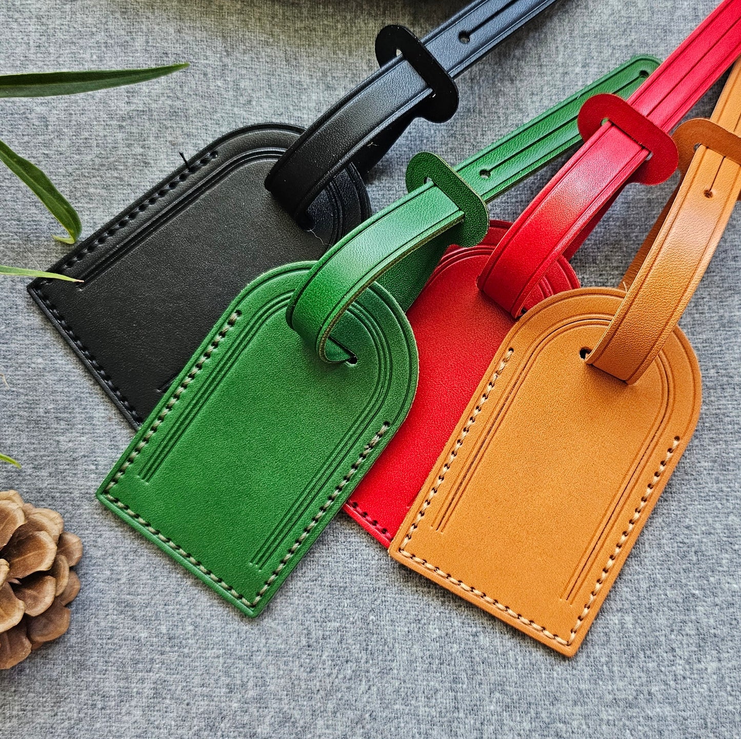 Leather Luggage Tag