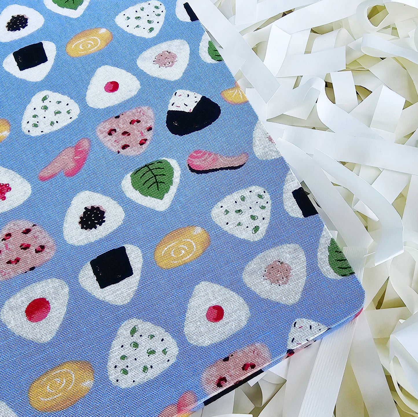 Fabric Hand Bound Journal Onigiri