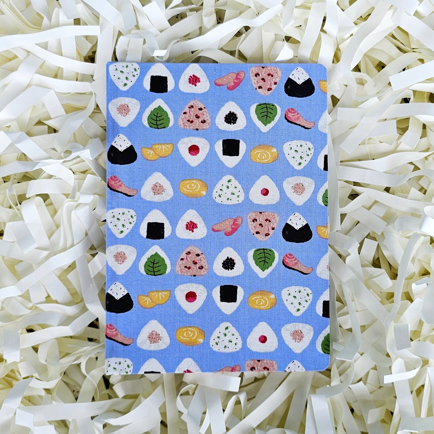 Fabric Hand Bound Journal Onigiri