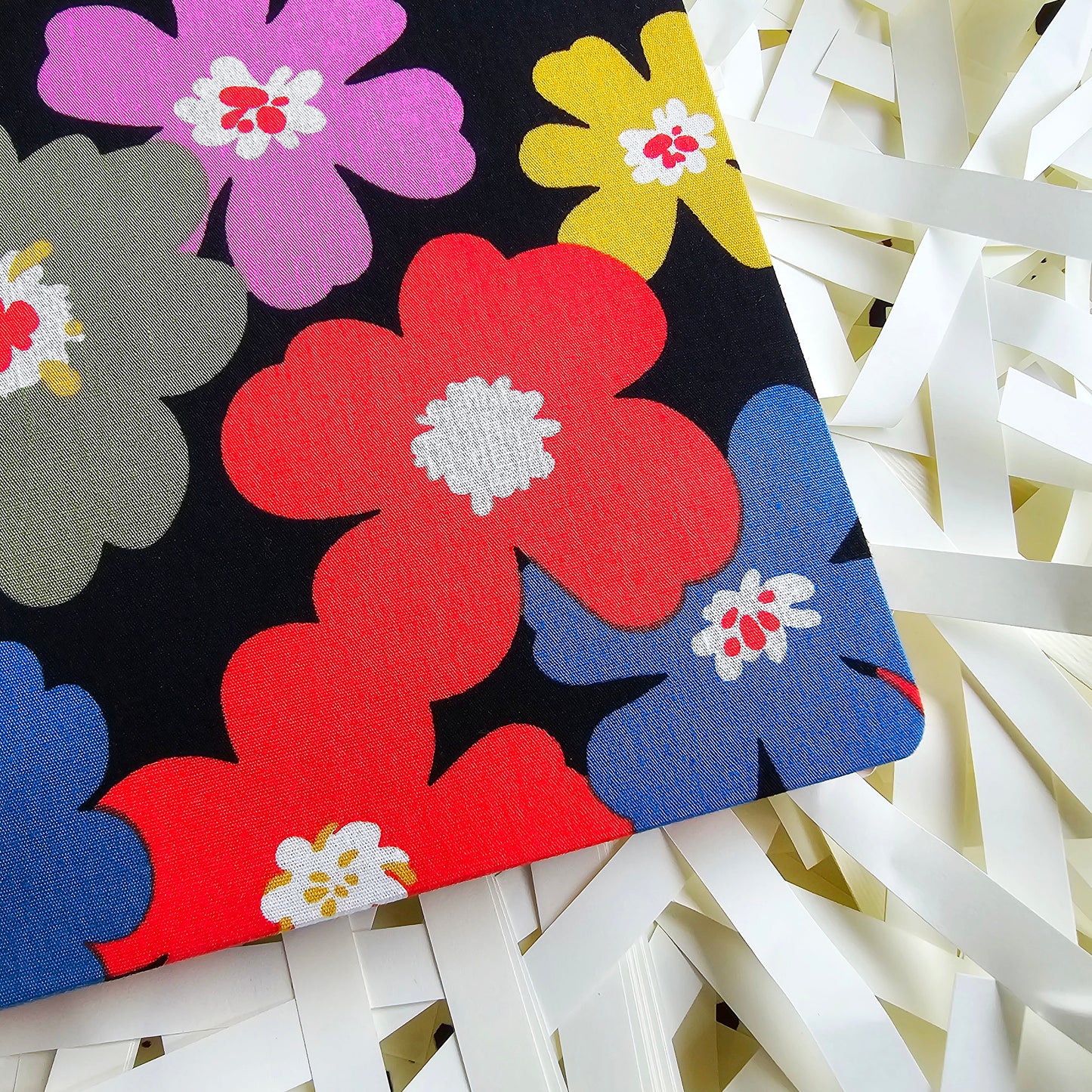 Fabric Hand Bound Journal Floral Medley