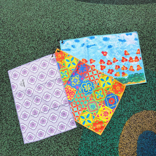 Microfibre Golf Towels with Hook
