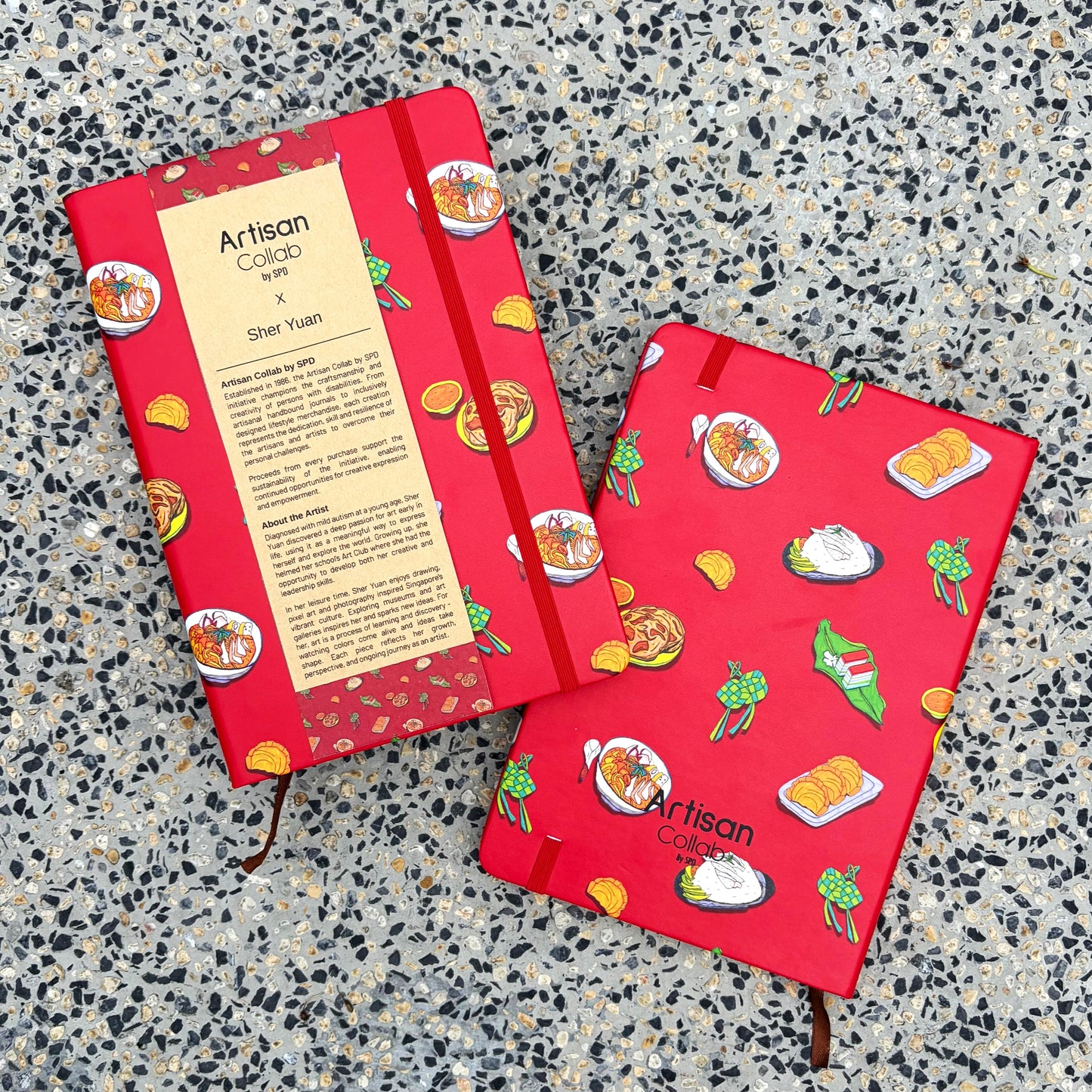 Local Delights A5 Hardcover Notebook