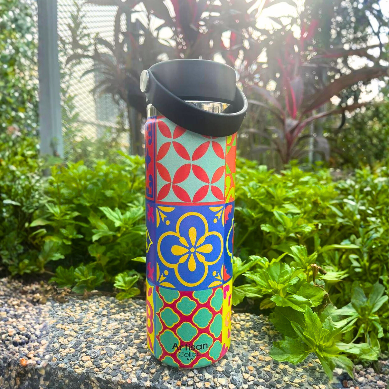 The Peranakan Tiles Insulated Tumbler