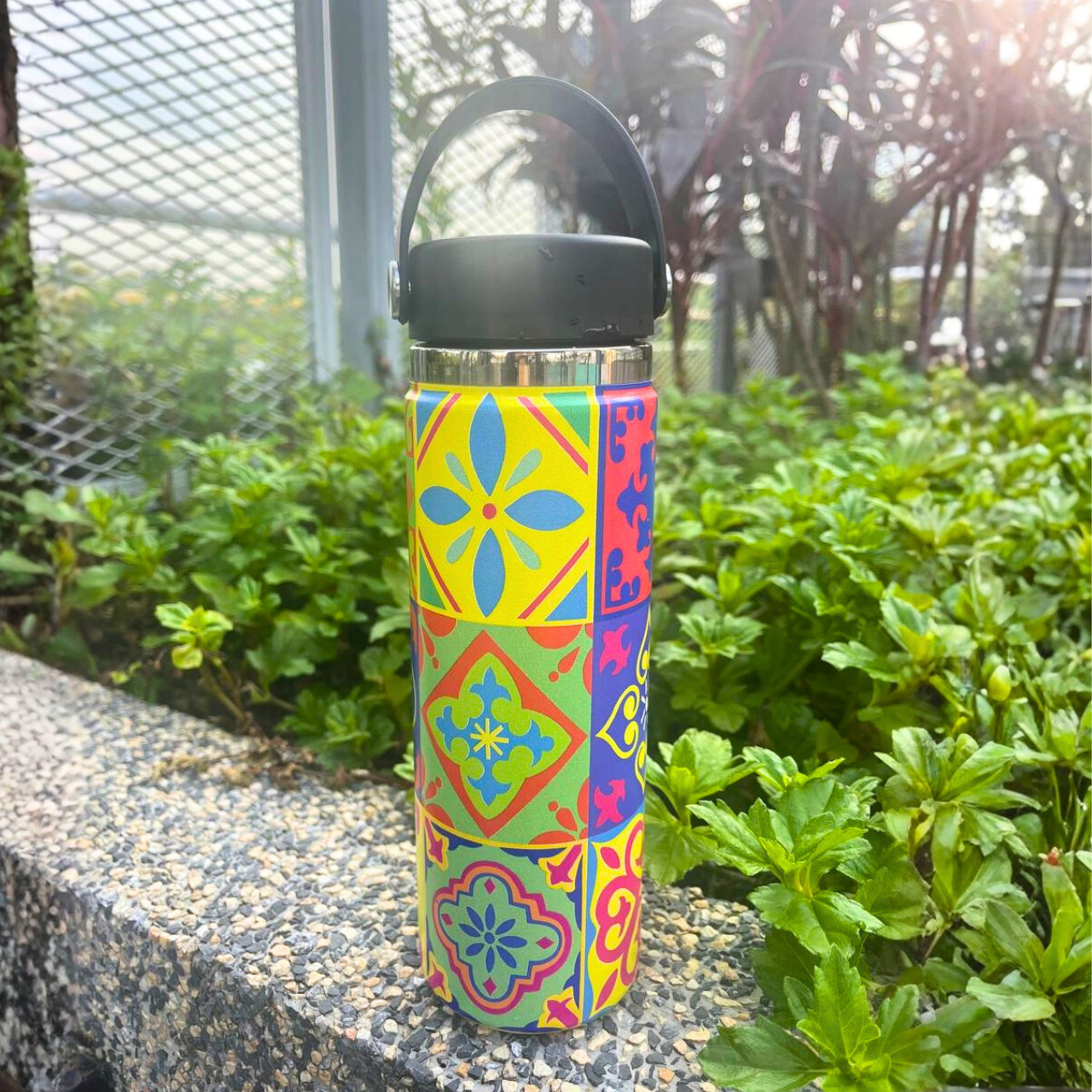 The Peranakan Tiles Insulated Tumbler