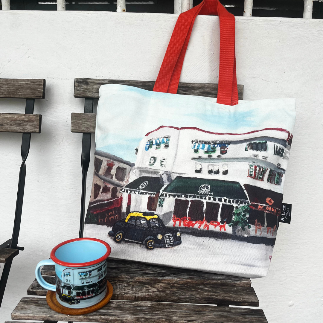 Tiong Bahru Nostalgia Tote Bag