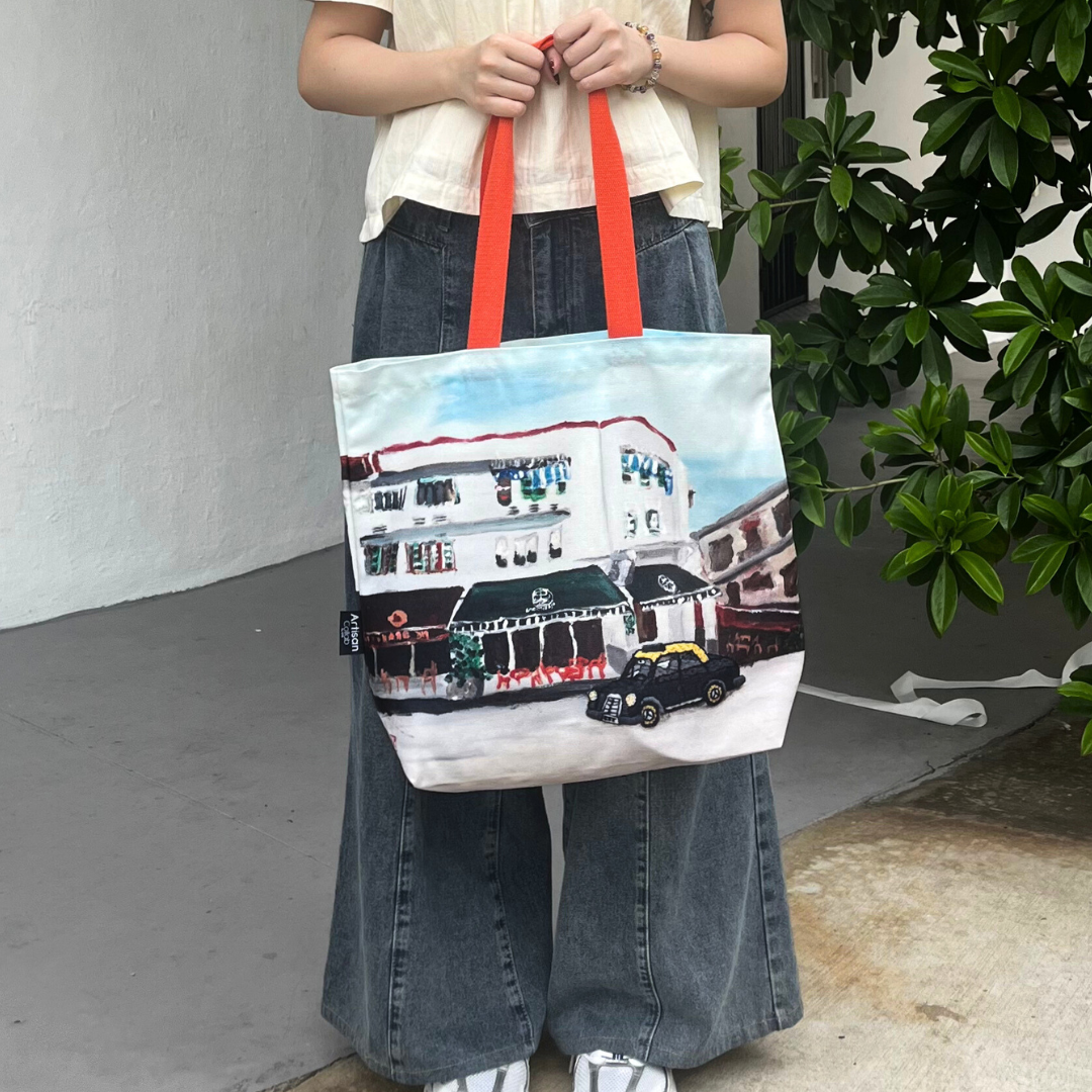 Tiong Bahru Nostalgia Tote Bag