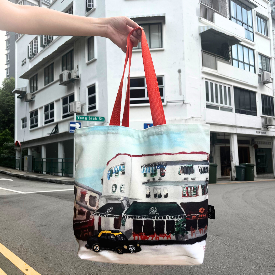 Tiong Bahru Nostalgia Tote Bag